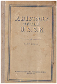 A history of the U.S.S.R. Part three