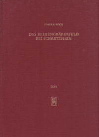 Koch U. Das Reihengräberfeld bei Schretzheim. Text. Katalog. Tafeln. В 2-х томах.